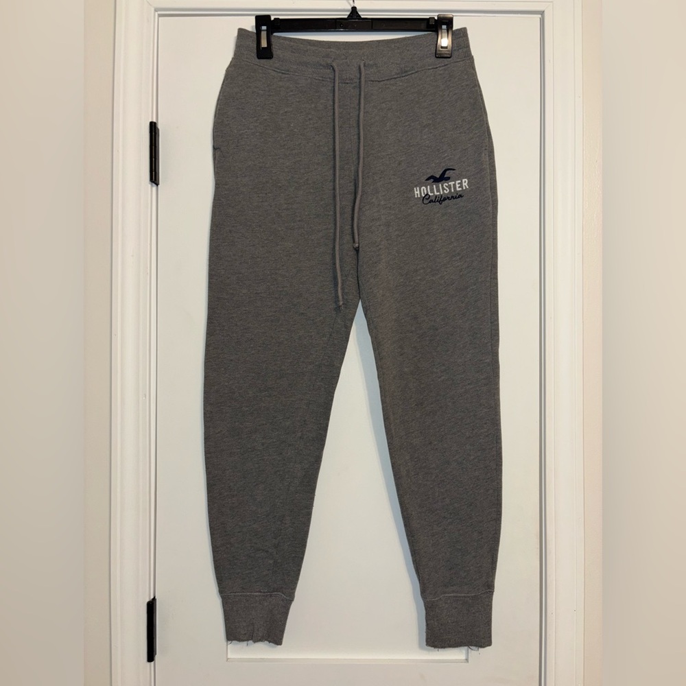 Hollister Men's Charcoal Joggers High rise XS